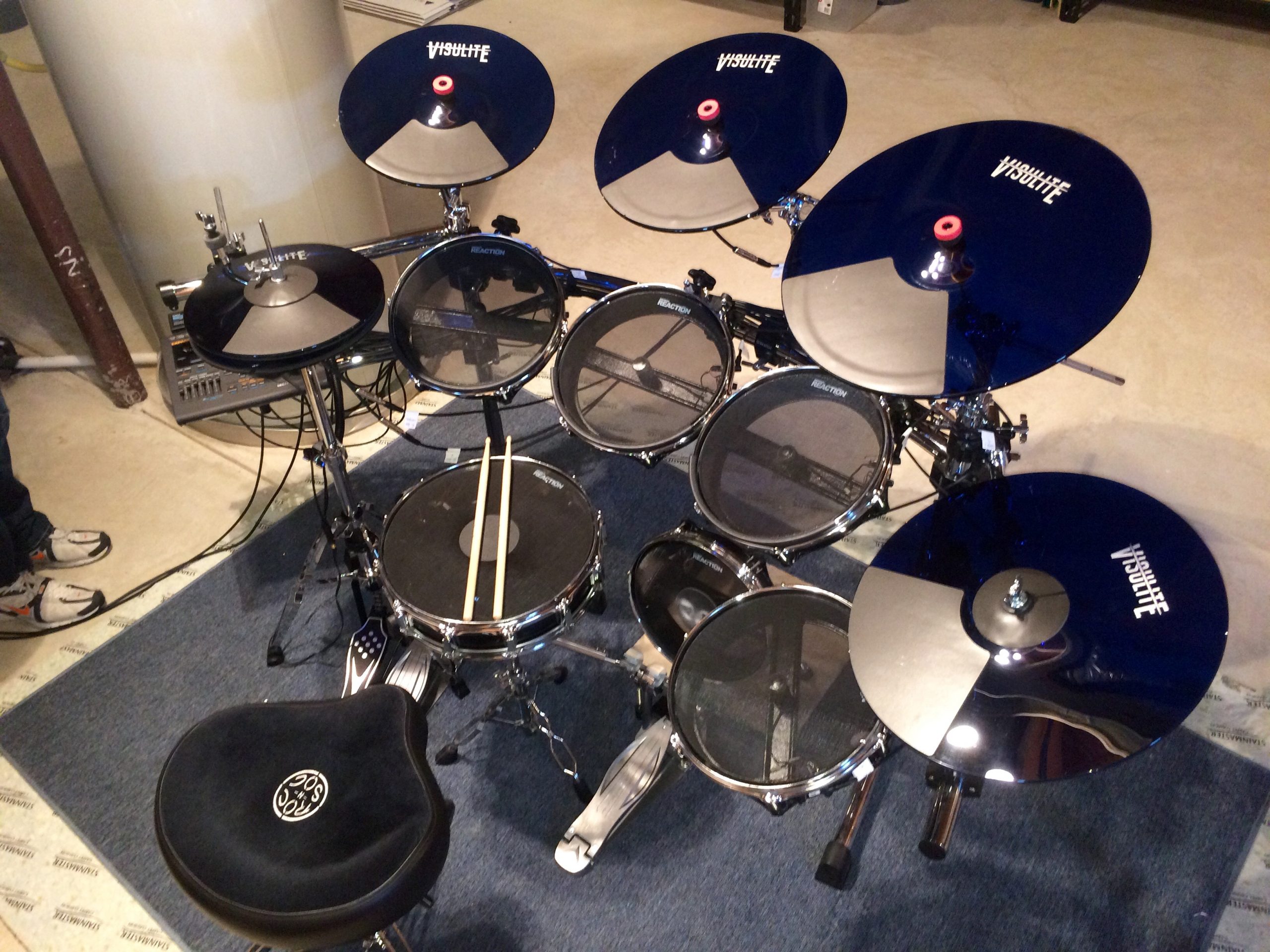 全国どこでも送料無料 Pintech Percussion XT Series Practice Cymbal No Trigger XT-14P 