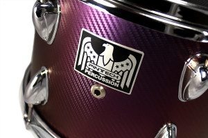 Chameleon Purple/Blue Carbon Fiber Drum