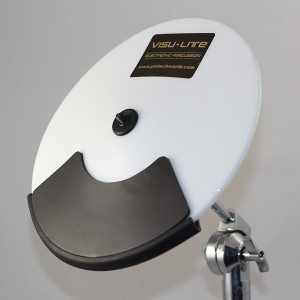 10" Single Zone VisuLite Cymbal - White