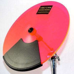 14" Dual Zone VisuLite Cymbal - Flo Red