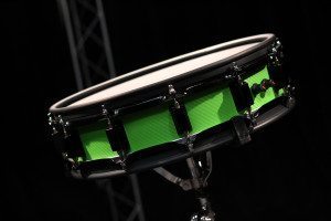 "Green With Envy" Phoenix Snare - Carbon Fiber