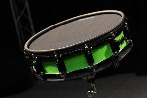"Green With Envy" Phoenix Snare - Carbon Fiber
