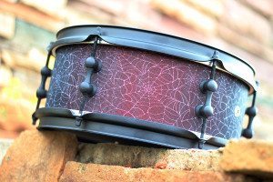 "Red Venom" - Custom 12" Dual Zone Snare