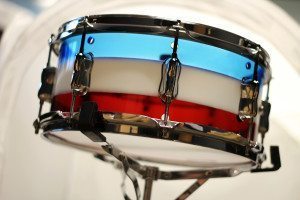America! Custom Acrylic Dual Zone Mesh Snare